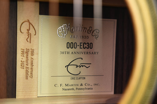 martin eric clapton  000-ec 30th anniversary acoustic guitar