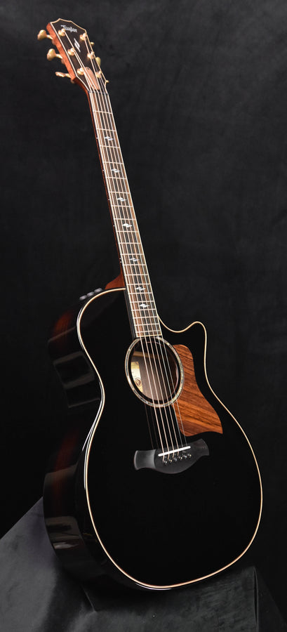 Taylor 814CE Builder's Edition Blacktop Acoustic Guitar- Adirondack Spruce top Top