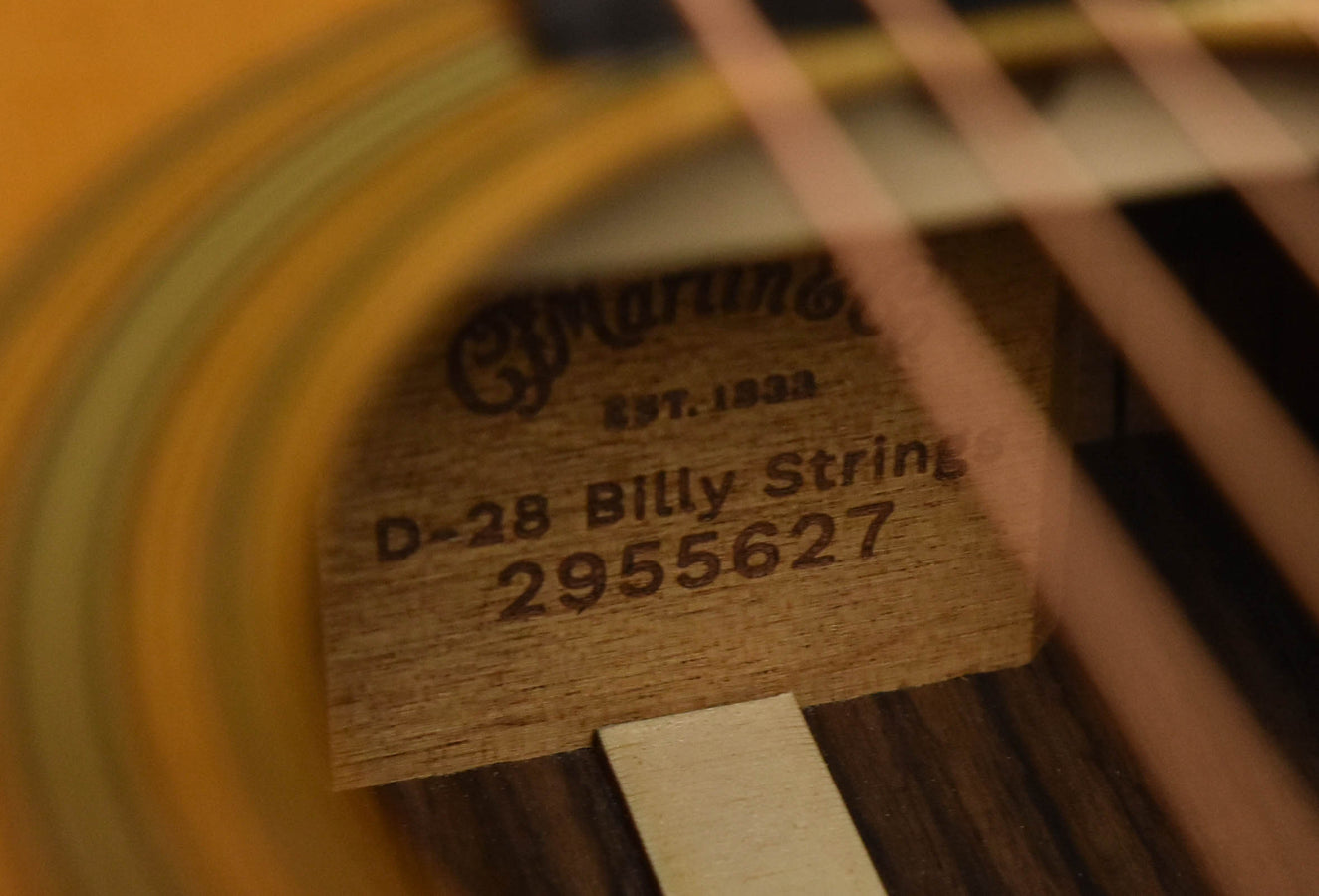 Martin D-28 Billy Strings Signature Dreadnought Acoustic Guitar