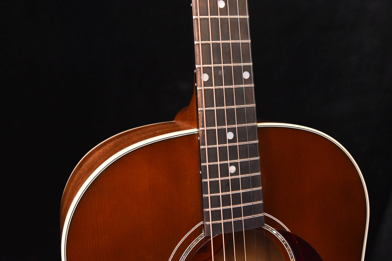 Gibson Custom Shop J-45 Carpathian Spruce Top Koa Back and Sides Honeyburst  Acoustic Guitar
