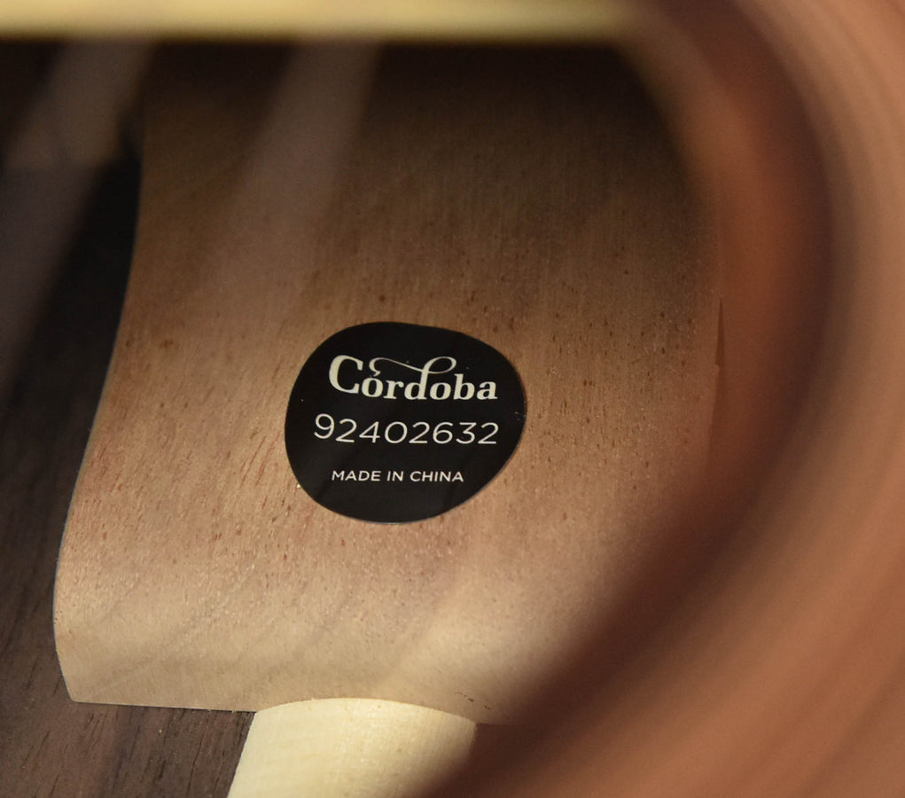 Cordoba Fusion 12 Rose II Nylon String Crossover Guitar