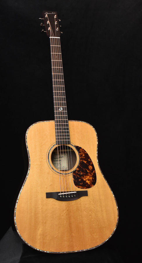 Boucher Bluegrass Goose Dreadnought BG-52-GMP Adirondack Spruce and Indian Rosewood Acoustic Guitar