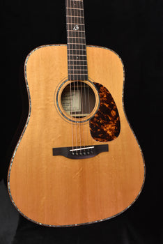 boucher bluegrass goose dreadnought bg-52-gmp adirondack spruce and indian rosewood acoustic guitar