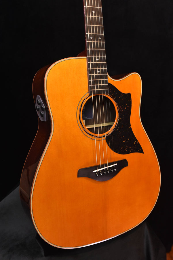 Yamaha A5R ARE Natural Cutaway Dreadnought Acoustic Guitar