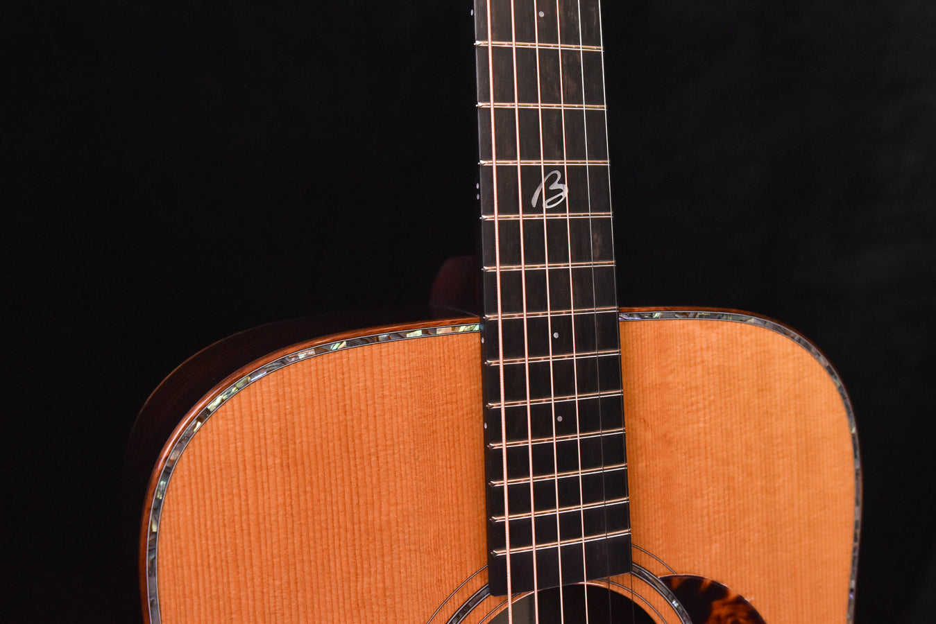 Boucher Bluegrass Goose Dreadnought BG-52-GMP Adirondack Spruce and Indian Rosewood Acoustic Guitar