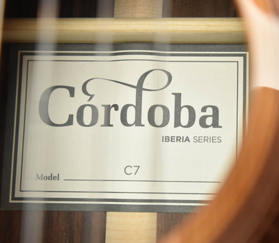 cordoba c7 cedar top classical guitar (copy)