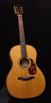 boucher grand reserve 000 12 fret slot head acoustic guitar gr-me-1040-12ftb torrefied flamed maple, torrefied adirondack spruce top
