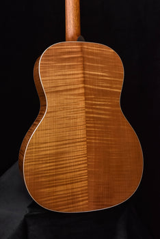 boucher grand reserve 000 12 fret slot head acoustic guitar gr-me-1040-12ftb torrefied flamed maple, torrefied adirondack spruce top