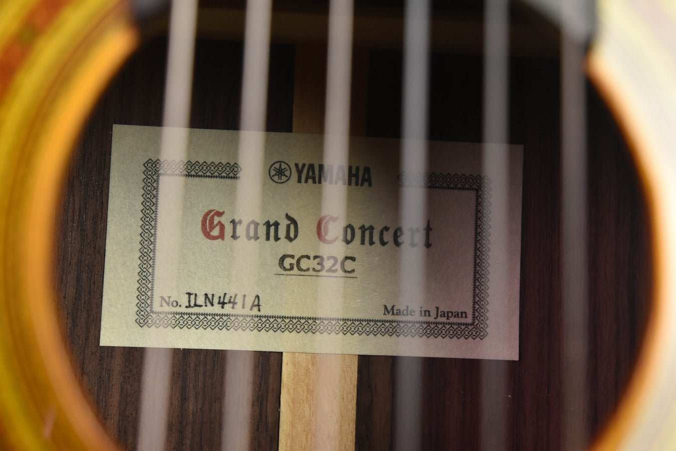 Yamaha GC32C Cedar Top Classical Guitar