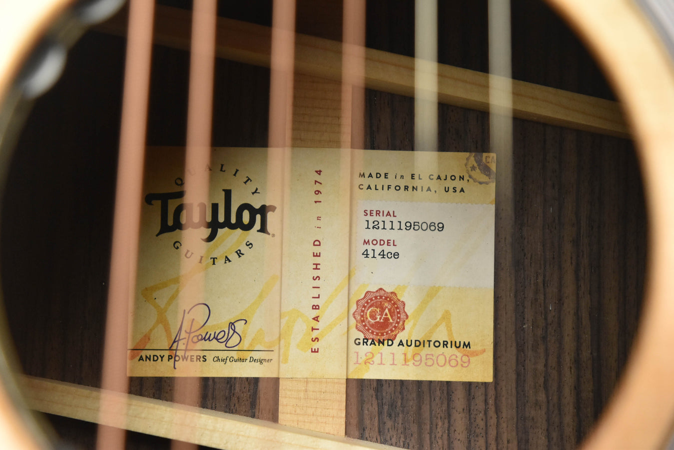 Taylor Next Gen 414CE Acoustic Guitar