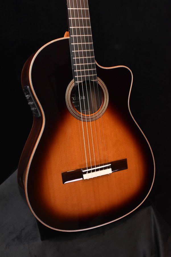Cordoba Fusion Orchestra CE Cedar Tear Drop Burst