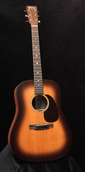 d-x2e molly tuttle acoustic-electric guitar, sunburst body, black pickguard