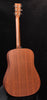 D-X2E Molly Tuttle acoustic-electric guitar back, warm woodgrain finish
