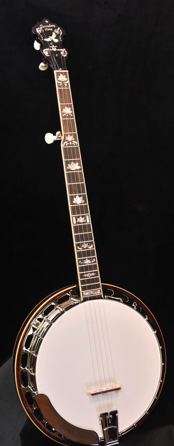 Recording King Lonesome Dove Carl Jackson Signature Tone Ring Five String Banjo