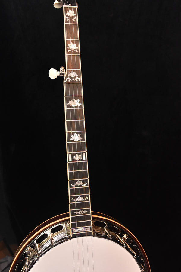 Recording King Lonesome Dove Carl Jackson Signature Tone Ring Five String Banjo