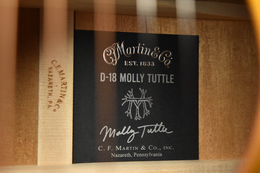 martin d-18 molly tuttle acoustic guitar