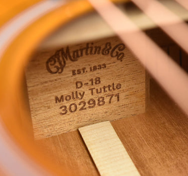 martin d-18 molly tuttle acoustic guitar