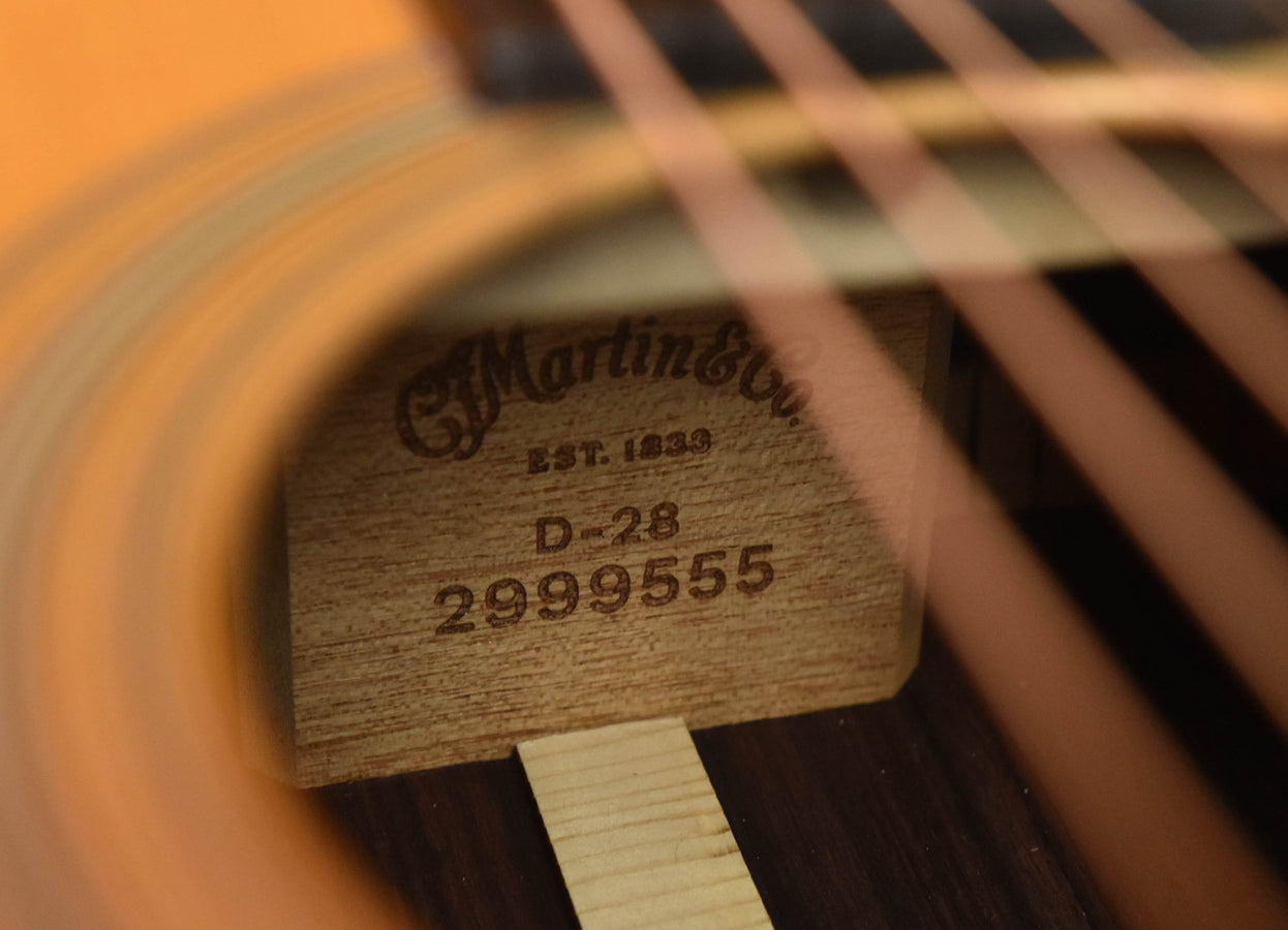 Martin D-28 Gloss Dreadnought Acoustic Guitar