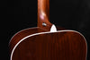 Acoustic guitar shoulder and upper body in dark wood with small side hardware