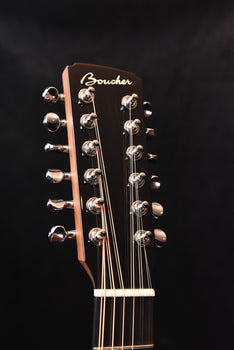 boucher studio goose  12 string om mahogany fishman matrix infinity pickup sg12-41-e