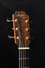 Used Lowden 32SE headstock with gold tuners and decorative inlay logo