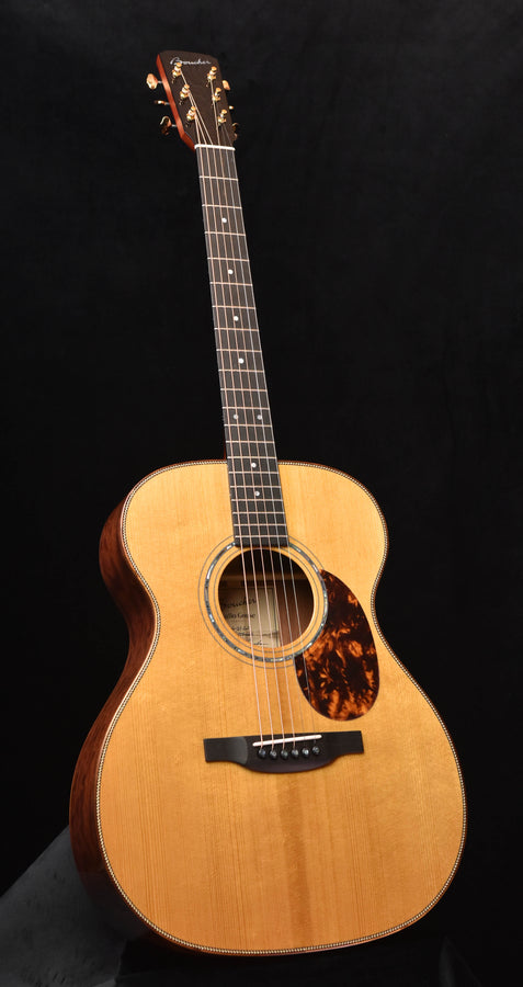 Boucher Studio Goose SG-21-GM OMH Orchestra Model Torrefied Adirondack Red Spruce and Bubinga Gold and Master Pack Upgrades Acoustic Guitar