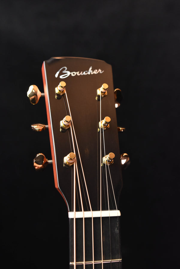 Boucher Studio Goose SG-21-GM OMH Orchestra Model Torrefied Adirondack Red Spruce and Bubinga Gold and Master Pack Upgrades Acoustic Guitar