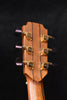 Used Lowden 32SE headstock back with six gold tuners on dark wood