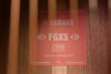 Yamaha FGX5 "Red Label" Gloss Finish Acoustic/Electric Dreadnought Guitar