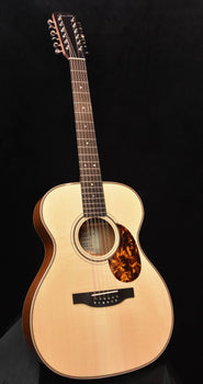 boucher sg12-41-e 12 string om with pickup acoustic guitar