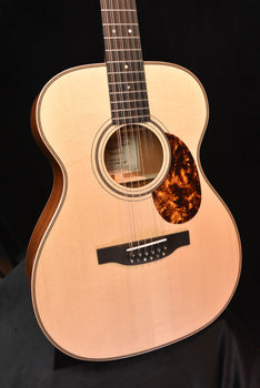 boucher sg12-41-e 12 string om with pickup acoustic guitar