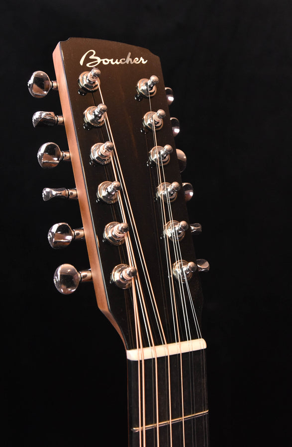 Boucher SG12-41-E 12 String OM with Pickup Acoustic Guitar