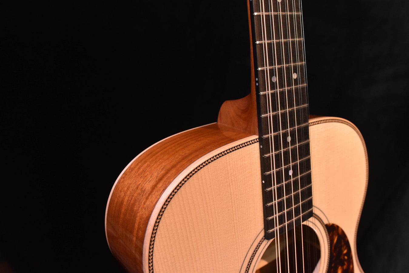 Boucher SG12-41-E 12 String OM with Pickup Acoustic Guitar