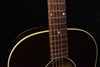 J-45 acoustic guitar neck with frets and dot inlays, rosewood fingerboard