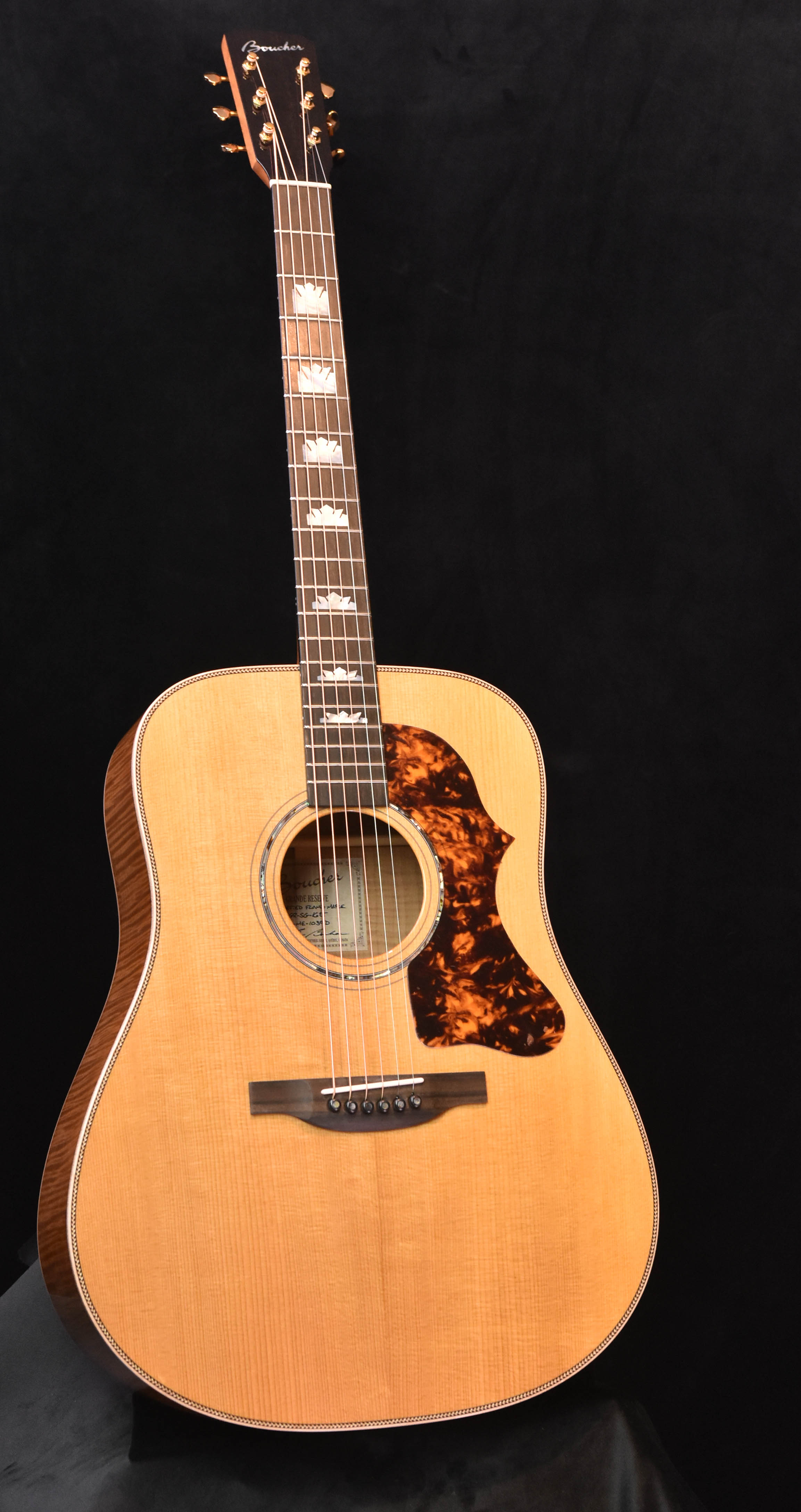 Boucher Grande Reserve Studio Goose GR-SG-162T  Torrefied Adirondack Spruce/Torrefied Maple Dreadnought Acoustic Guitar