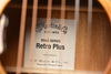 Retro Plus guitar label inside body: Road Series Retro Plus, Est. 1833