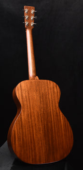 martin acoustic guitar back with warm wood finish and contoured body