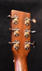 Mahogany guitar headstock with chrome tuning pegs, Retro 000E acoustic/electric