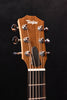 GS Mini-e Honeyburst acoustic-electric guitar headstock with chrome tuning pegs