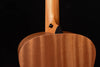 Honeyburst acoustic-electric guitar back near neck joint and upper bout