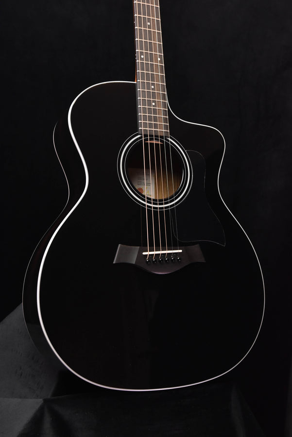Taylor 214CE DLX Special Edition Blacktop Acoustic/Electric Guitar