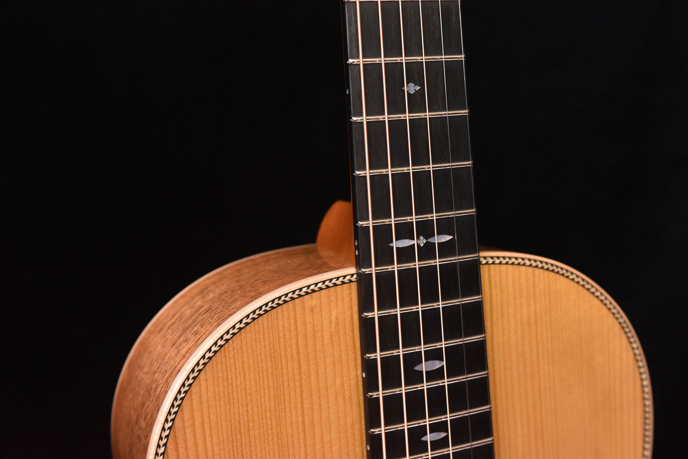 Boucher HG-44Heritage Goose Parlor Acoustic Guitar-  Torrefied Adirondack Spruce and Mahogany