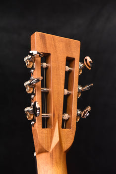 boucher hg-44heritage goose parlor acoustic guitar-  torrefied adirondack spruce and mahogany
