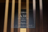 Yamaha A3R back label showing A-R-E and Made in China text