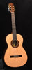 Jose Ramirez classical guitar with spruce top, single cutaway shape, and rosette sound hole