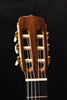 Jose Ramirez classical guitar headstock with tuning pegs and white button tuners