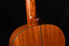 Cordoba classical guitar top edge detail with curved trim and rosette