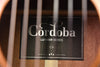 Cordoba C9 luthier series label on guitar soundboard