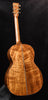 Martin O'ahu K-42 Hibiscus acoustic guitar back view with figured wood grain