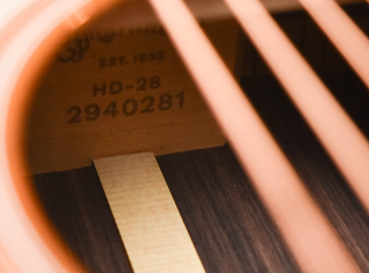 Martin HD-28 1933 Ambertone Dreadnought Acoustic Guitar